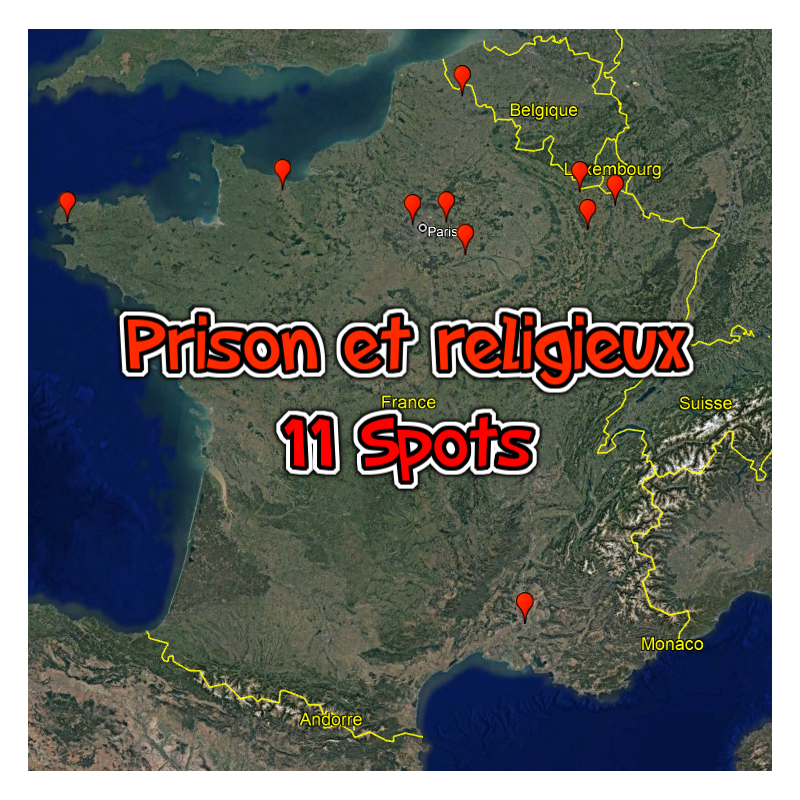 Religieux/prison (11 spots)