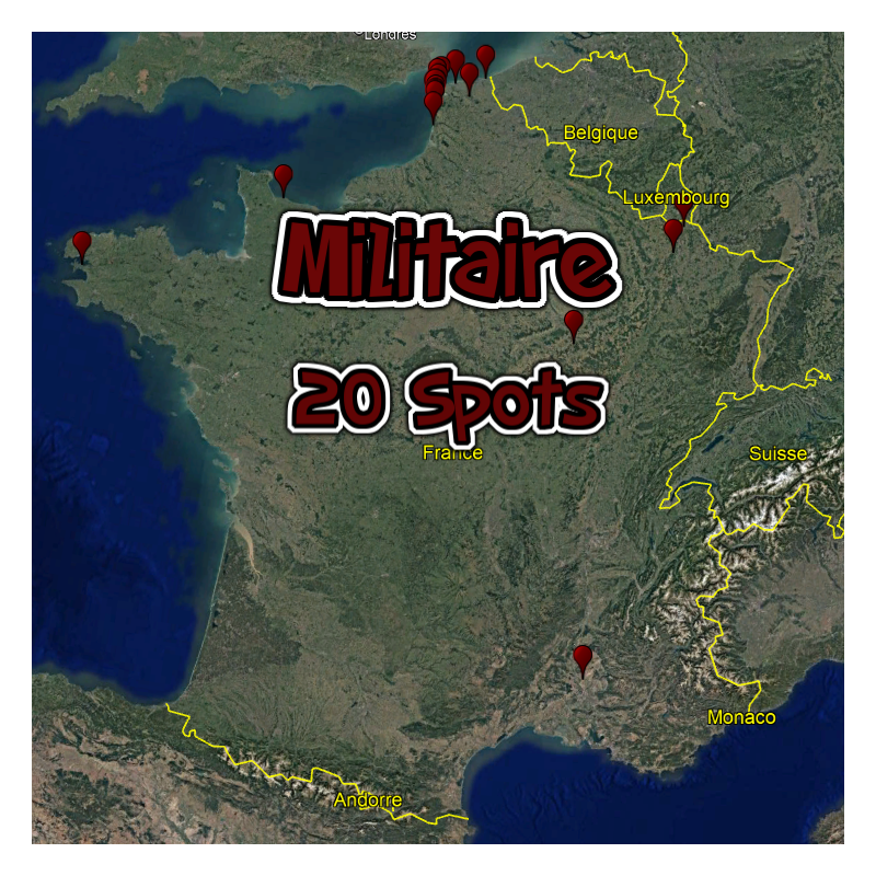 Militaire (20 spots)