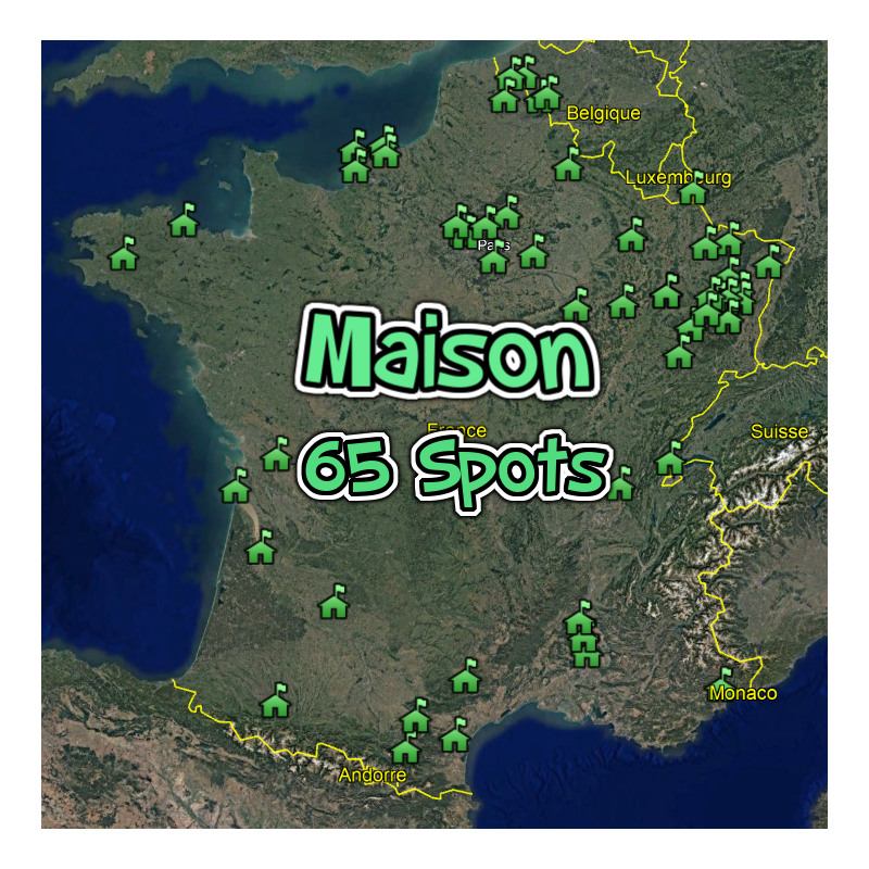 Résidence - Maison (65 spots)
