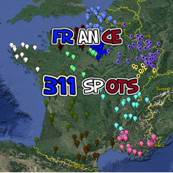 France complète (311 Spots)