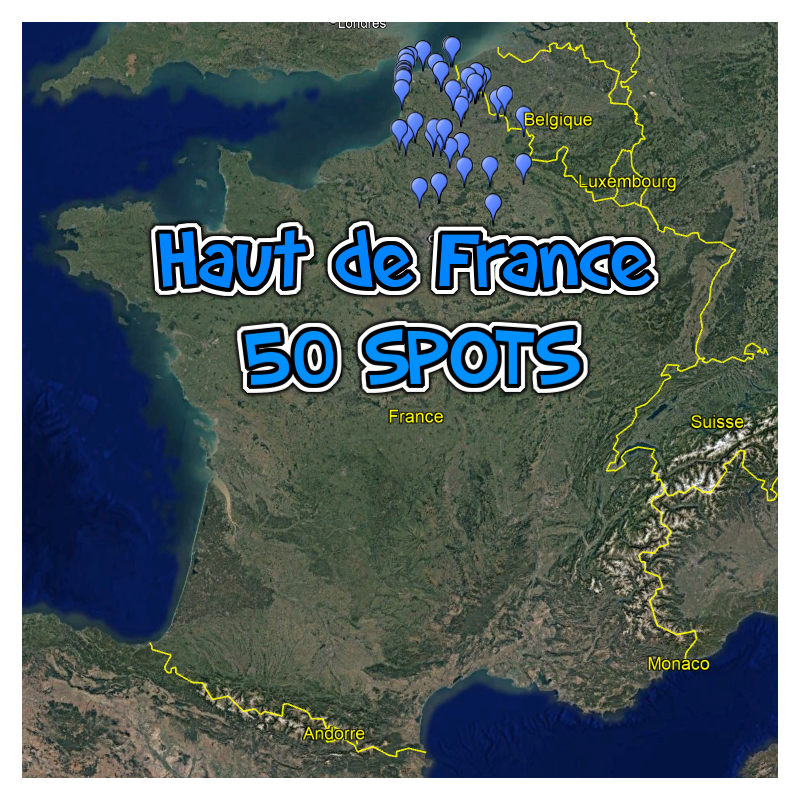 Haut de France (50 Spots)