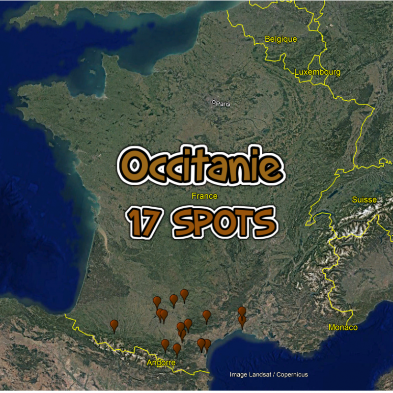 Occitanie (17 Spots)