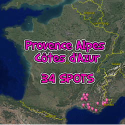 Provence Âlpes Côtes d'Azur (34 Spots)