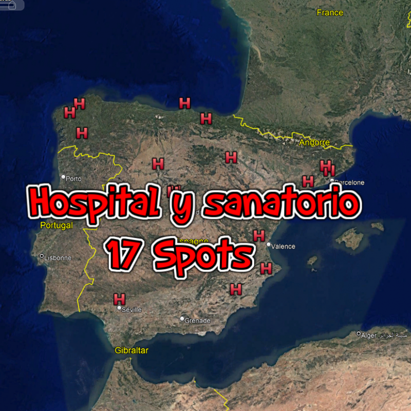 Hospital y sanatorio (17 Spots)